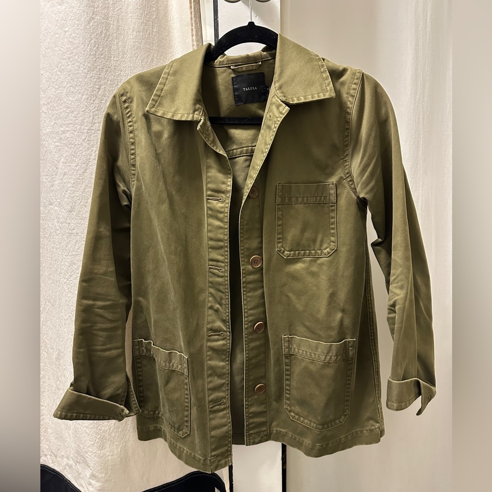 Aritizia Olive Green Chore Coat
